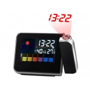 Часы метеостанция с проектором projection clock